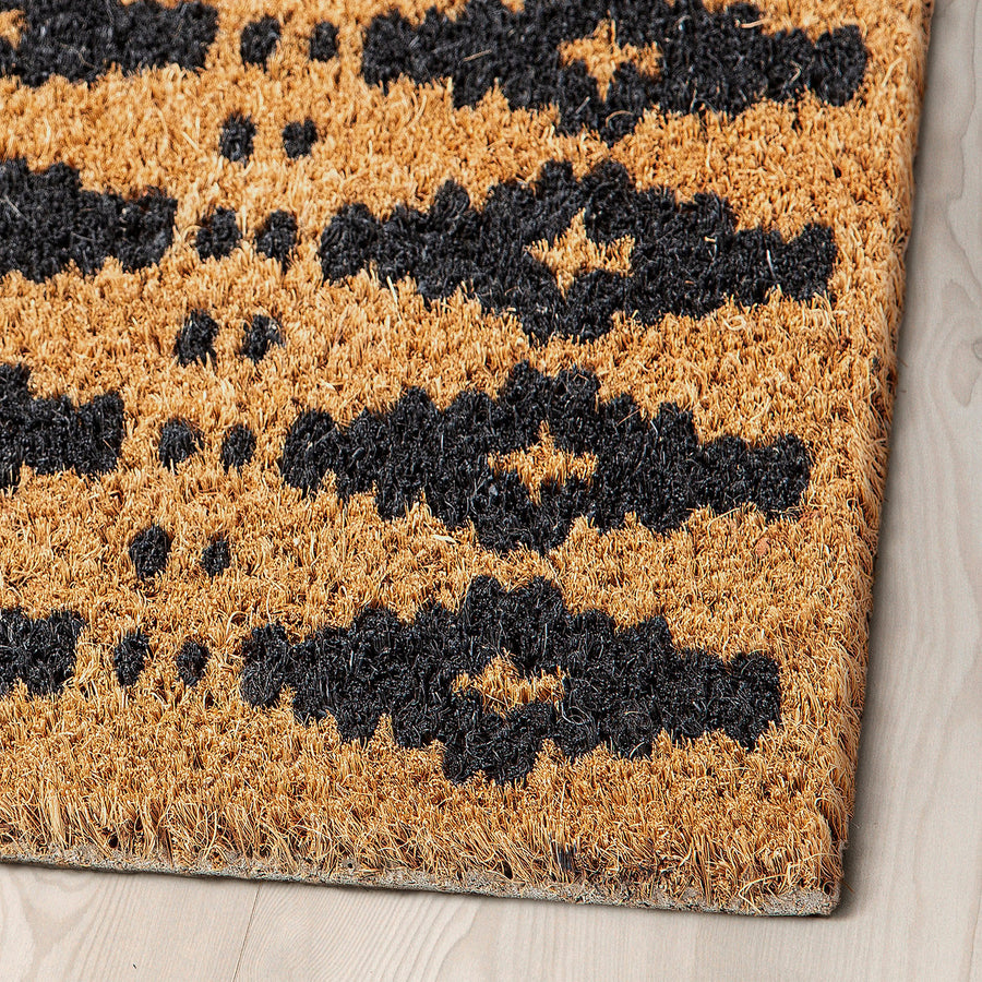 BETALVÄG door mat, coir/geometric, 90x60 cm