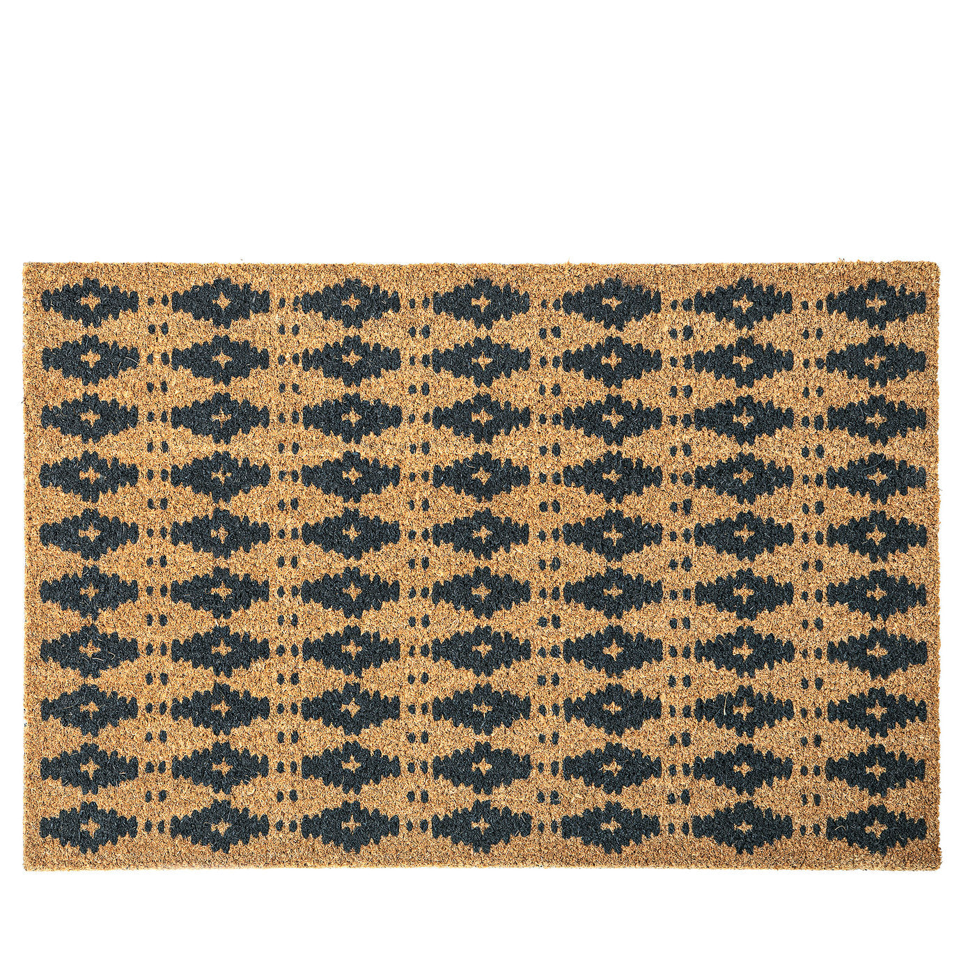 BETALVÄG door mat, coir/geometric, 90x60 cm