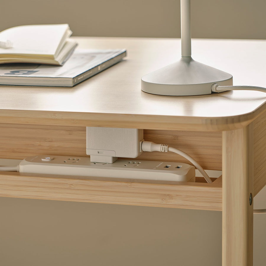 BETESHÄST desk, light bamboo, 120x60 cm