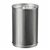 BETTHAJ tin with lid, for coffee/tea/silver-colour, 1.3 l