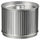 BETTHAJ tin with lid, for coffee/tea/silver-colour, 0.6 l