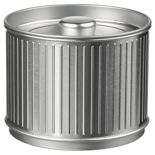 BETTHAJ container with lid, for coffee/tea/silver color, 0.6 l