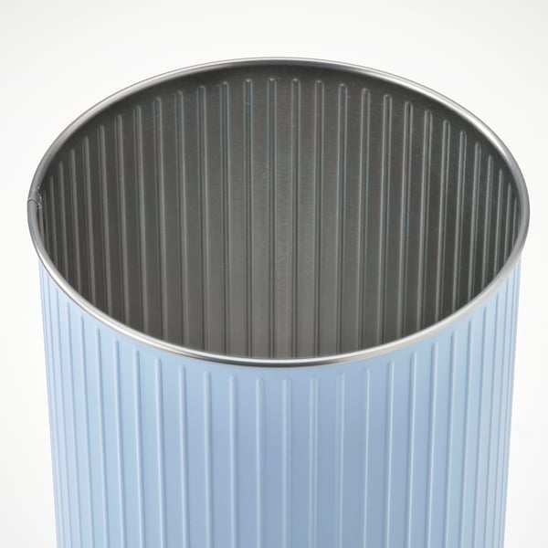 BETTHAJ tin with lid, for spaghetti/pale blue, 2.6 l