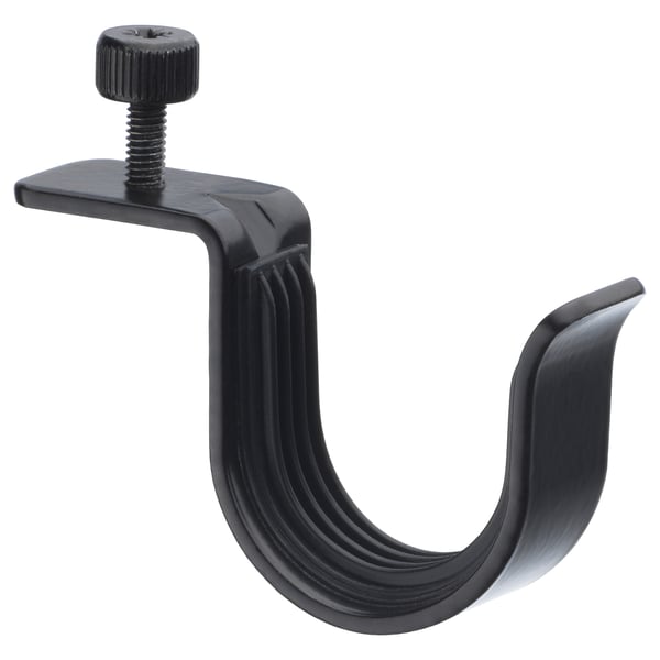 BETYDLIG - BETYDLIG Curtain rod holder, black