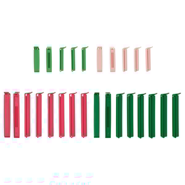 BEVARA - BEVARA Sealing clip, set of 26, mixed colours