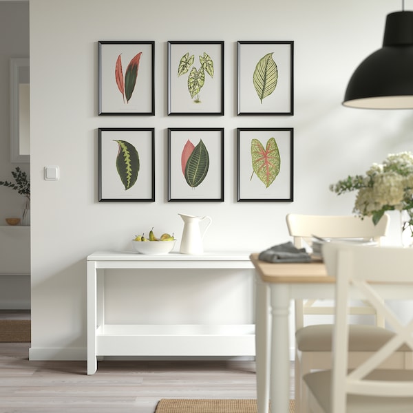 BILD - Poster, leaf collection,30x40 cm