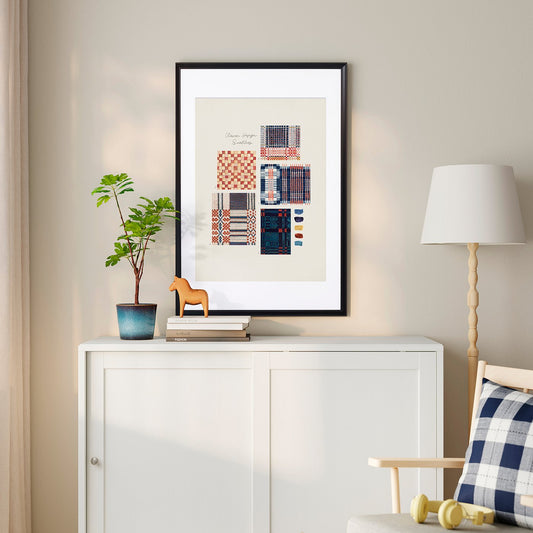 BILD poster, Nordic needlework, 50x70 cm