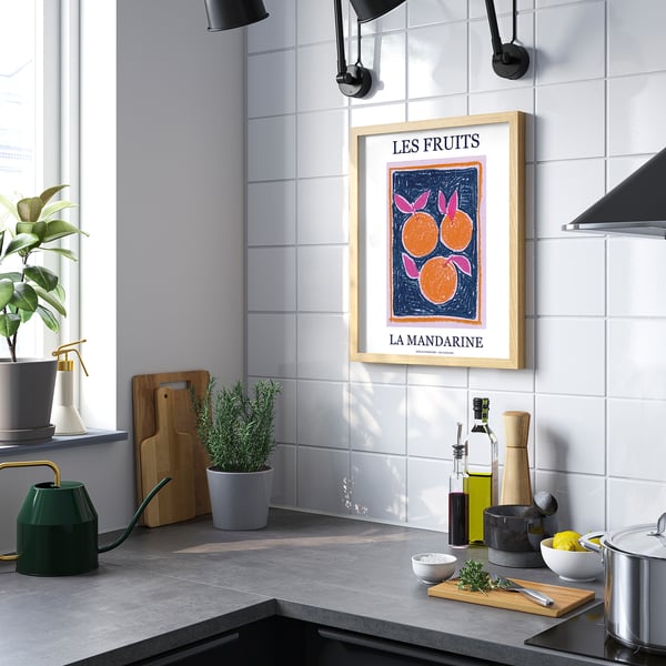 BILD poster, les fruits, 40x50 cm