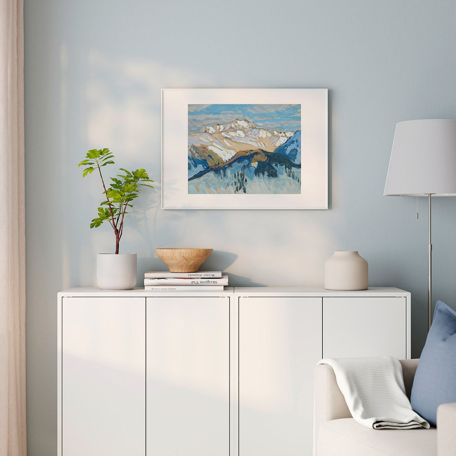 BILD poster, Nordic mountains, 50x40 cm