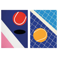 BILD poster, tennis match, 21x30 cm, 2 pack