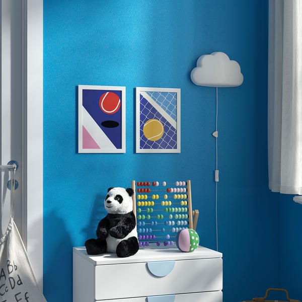 BILD poster, tennis match, 21x30 cm, 2 pack