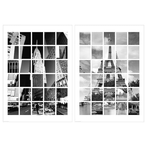 BILD poster, city puzzle, 50x70 cm, 2 pack