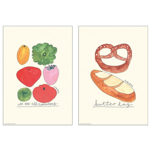 BILD poster, we are all tomatoes, 21x30 cm, 2 pack