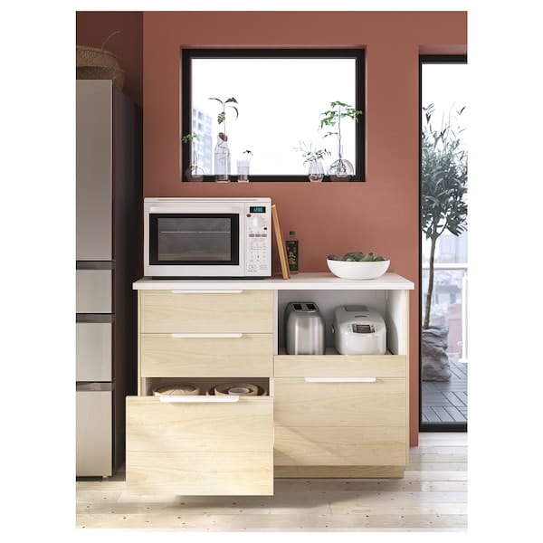 Ikea BILLSBRO - Handle, white, 320 mm