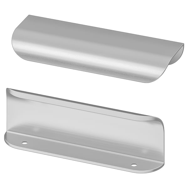BILLSBRO - BILLSBRO Handle, stainless steel colour, 120 mm
