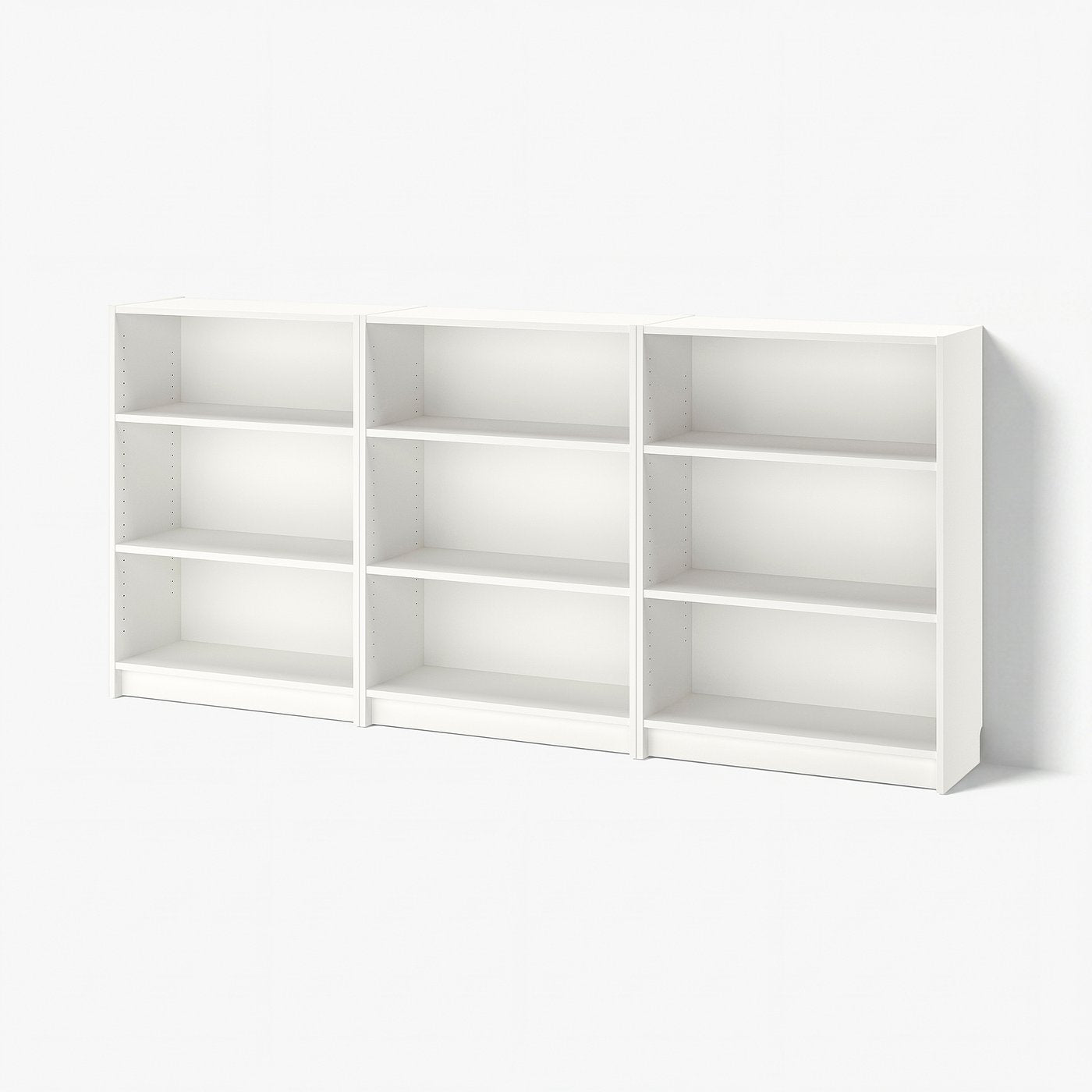 BILLY bookcase combination, white, 240x28x106 cm