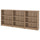 BILLY - BILLY Bookcase combination, oak effect, 240x28x106 cm