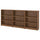 BILLY - BILLY Bookcase combination, brown walnut effect, 240x28x106 cm