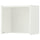 BILLY height extension unit, white, 40x28x35 cm