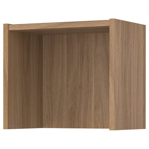 BILLY height extension unit, oak effect, 40x28x35 cm
