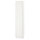 BILLY / HÖGBO bookcase combination w glass doors, white, 40x30x202 cm