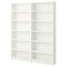 BILLY bookcase, white, 160x28x202 cm