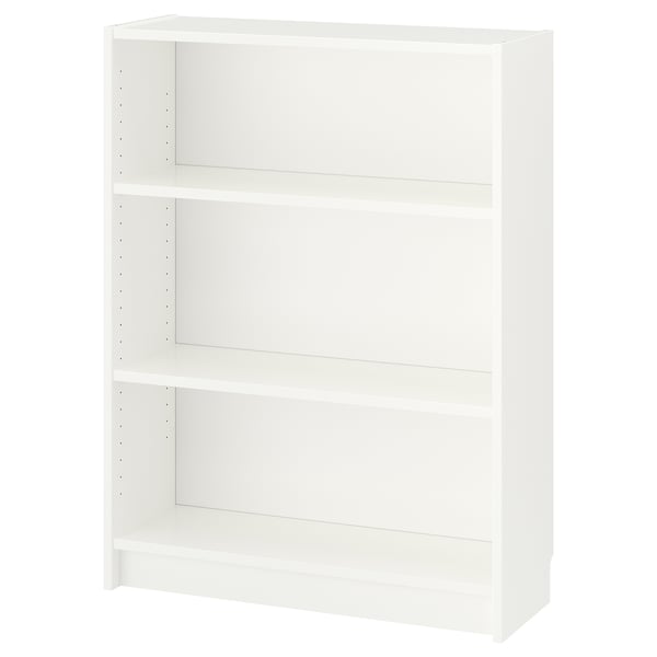 BILLY bookcase, white, 80x28x106 cm