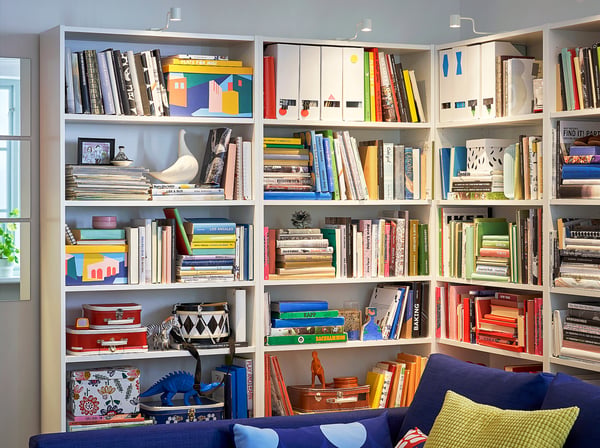 BILLY bookcase, white, 80x28x202 cm