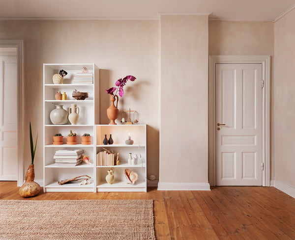 BILLY bookcase, white, 80x28x202 cm
