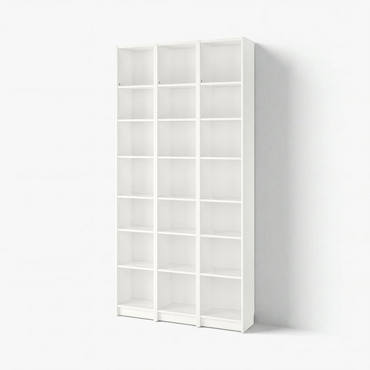 BILLY bookcase, white, 120x28x237 cm
