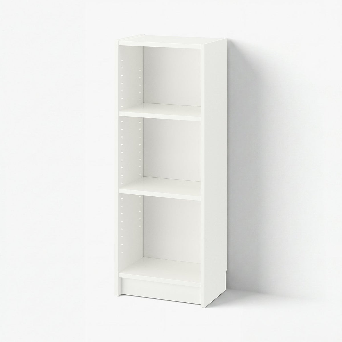 BILLY bookcase, white, 40x28x106 cm