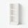 BILLY bookcase, white, 40x28x106 cm