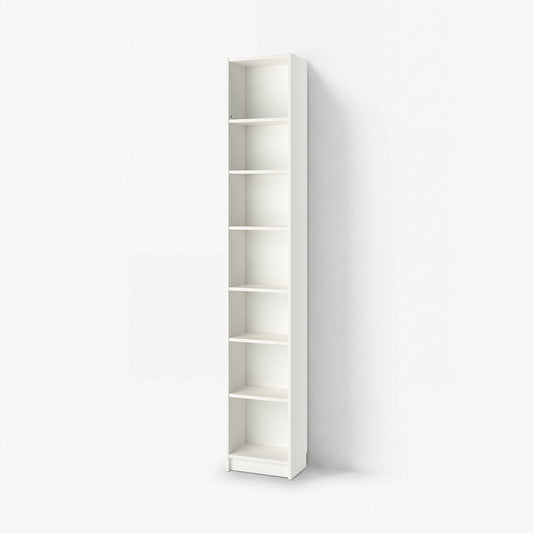 BILLY bookcase, white, 40x28x237 cm