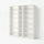 BILLY bookcase, white, 200x28x237 cm