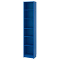 BILLY bookcase, blue, 40x28x202 cm