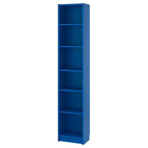 BILLY bookcase, blue, 40x28x202 cm