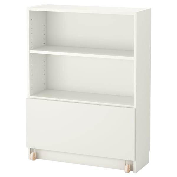BILLY - BILLY Bookcase with drawer, white, 80x30x106 cm