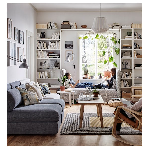 Ikea BILLY Library with top element - white 80x40x237 cm , 80x40x237 cm