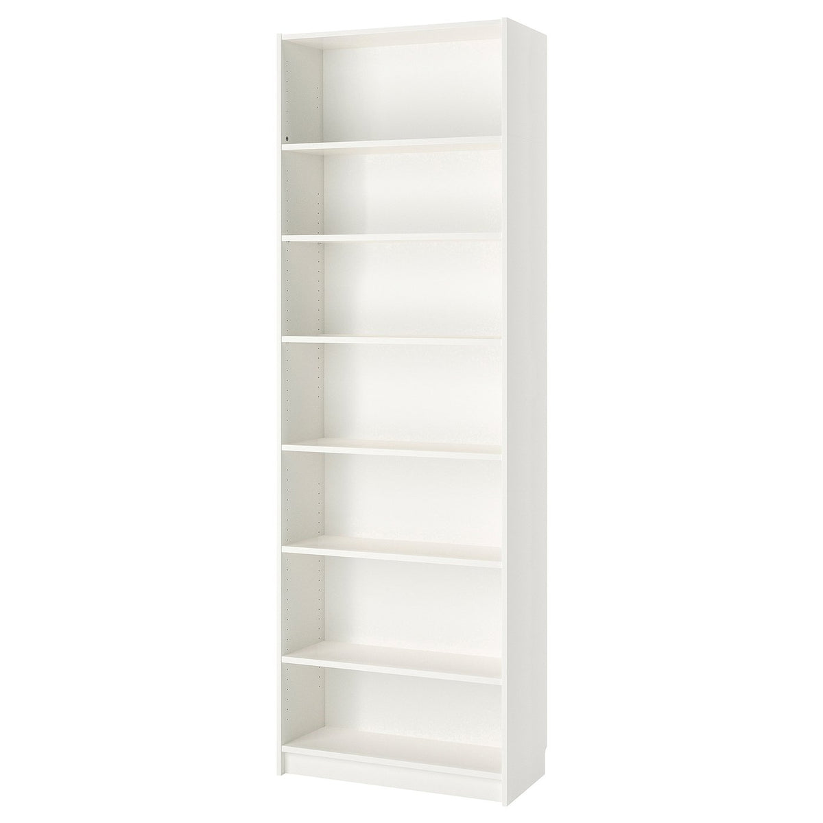 BILLY bookcase with height extension unit, white, 80x39x237 cm