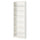 BILLY bookcase with height extension unit, white, 80x28x237 cm
