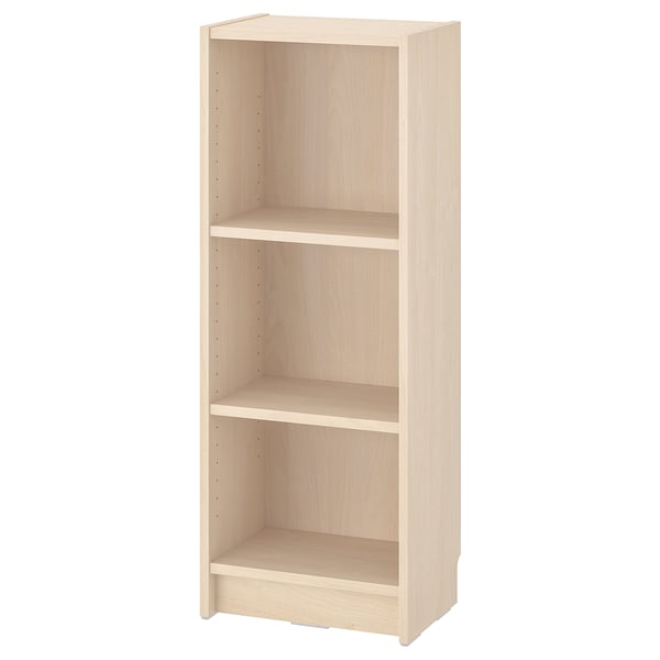 BILLY bookcase, birch effect, 40x28x106 cm