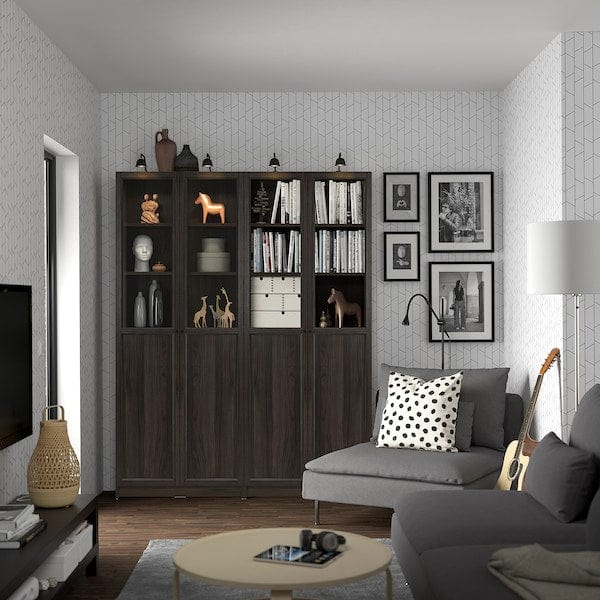 Ikea BILLY / OXBERG - Combinaz bookcases glass doors/pannel