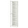 BILLY / OXBERG bookcase with glass door, white/glass, 40x30x202 cm