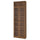 BILLY / OXBERG - BILLY / OXBERG Bookcase w glass doors/ext unit, brown walnut effect/clear glass, 80x30x237 cm