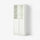 BILLY / OXBERG bookcase with panel/glass doors, white, 80x41x202 cm