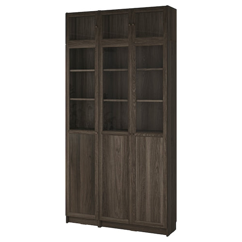 BILLY / OXBERG - Bookcase/el top/panel/glass front