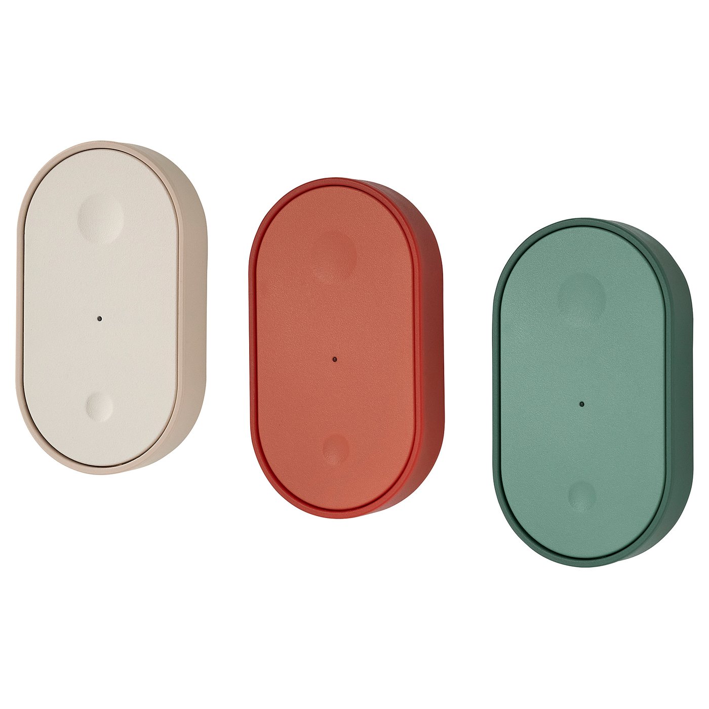 BILRESA remote control kit, dual button/multicolour