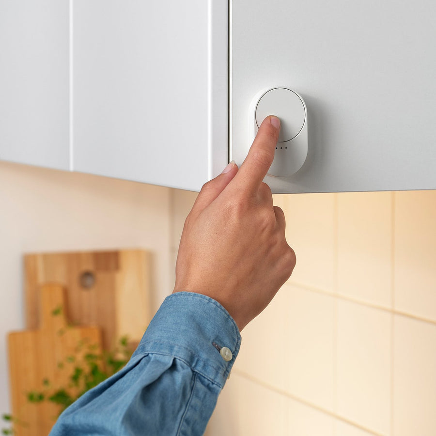 BILRESA remote control, white smart/scroll wheel, 70 mmx45 mm cm