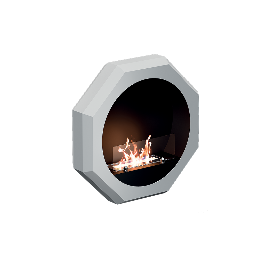 PALMANOVA WALL BIO FIREPLACE WHITE KW 1.5