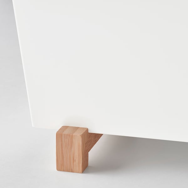 BITTERGURKA plant pot, white, 32x15 cm